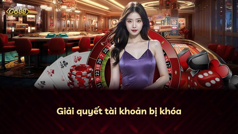 Giải quyết tài khoản bị khóa